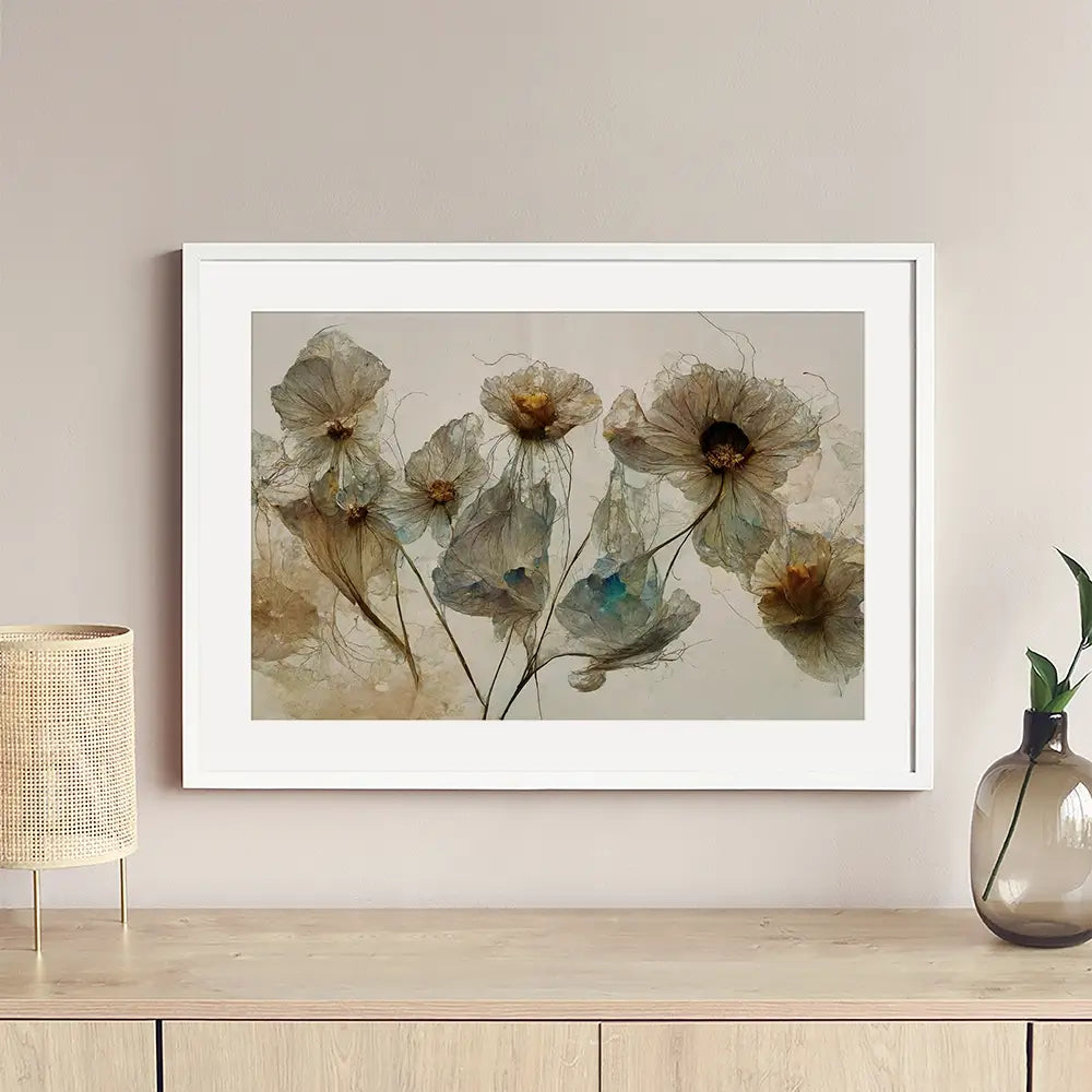 Dry Flowers 4 Framed Art Print Dry Flowers 4 Framed Art Print wall art product Treechild