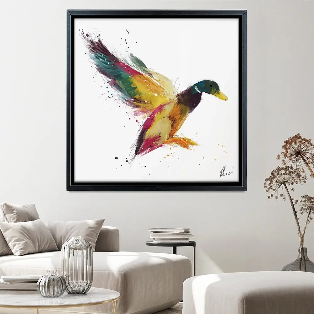 Duck Canvas Print Duck Canvas Print wall art product Aimee Linzi