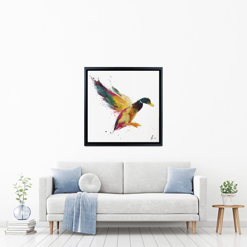 Duck Canvas Print wall art product Aimee Linzi