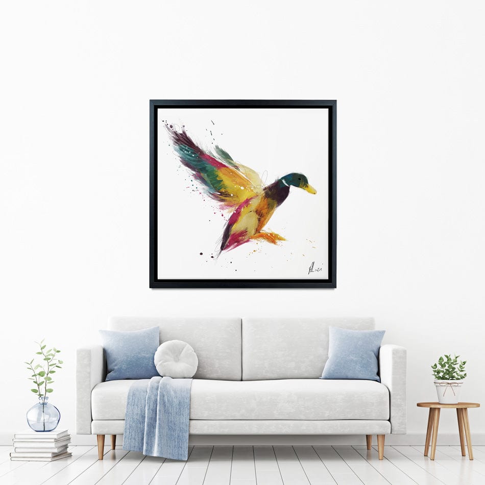 Duck Canvas Print wall art product Aimee Linzi