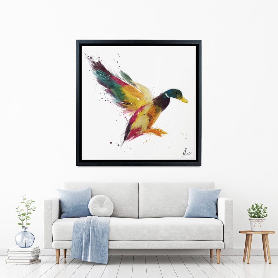 Duck Canvas Print wall art product Aimee Linzi