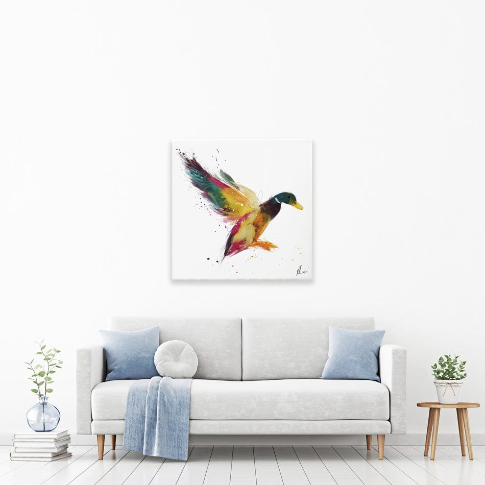 Duck Canvas Print wall art product Aimee Linzi