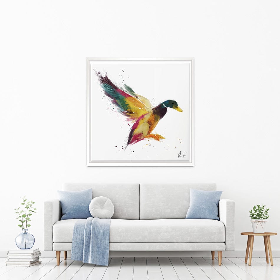Duck Canvas Print wall art product Aimee Linzi
