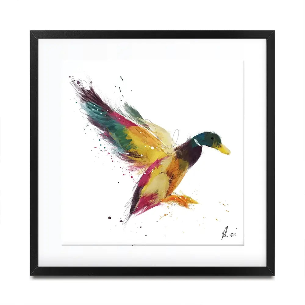 Duck Framed Art Print Duck Framed Art Print wall art product Aimee Linzi