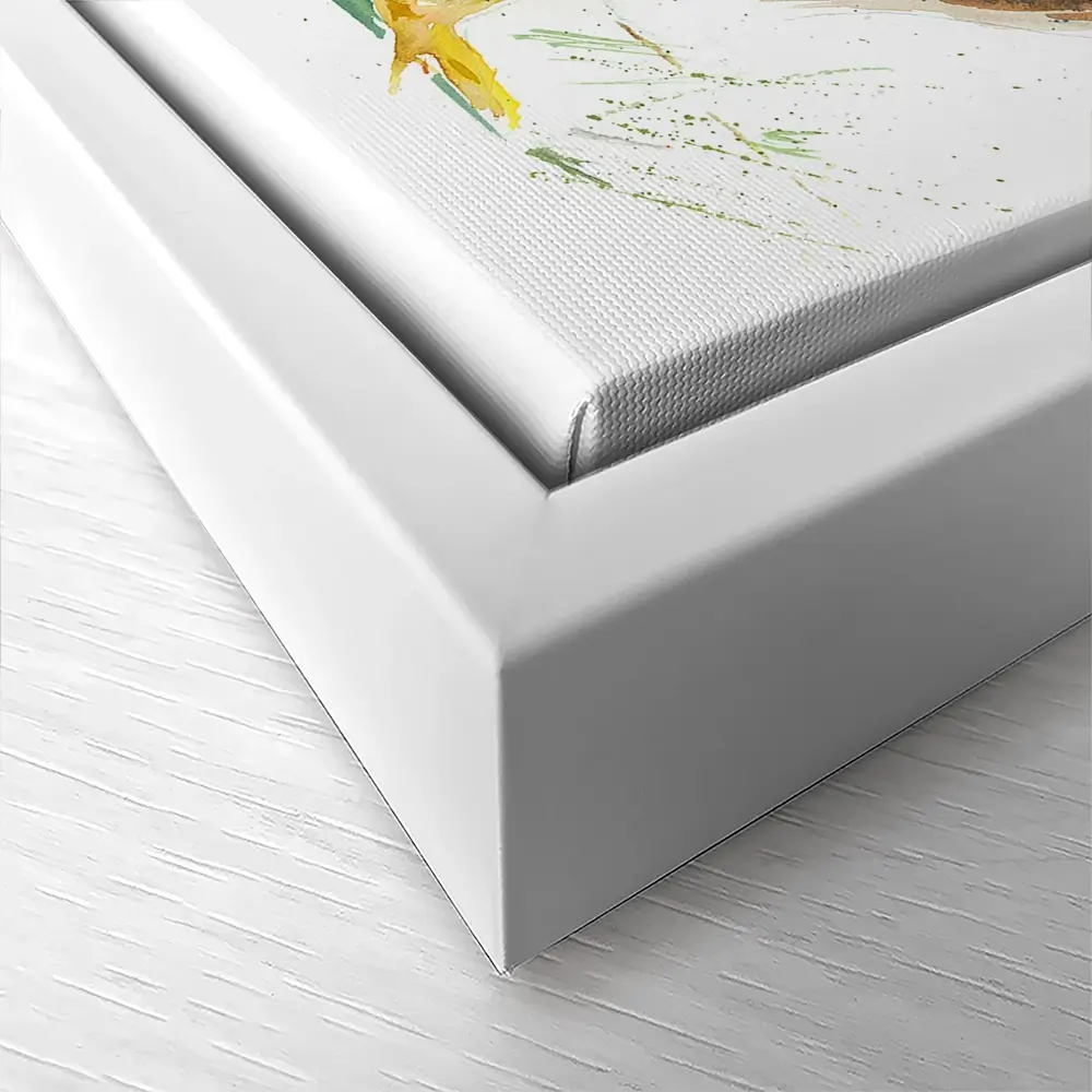 Duck Race Canvas Print Duck Race Canvas Print wall art product Nicola Jane Rowles