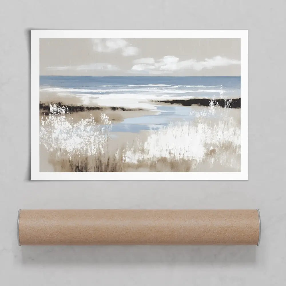 Dune Grass Above Tide Art Print Dune Grass Above Tide Art Print wall art product Chromatic Storm Studio