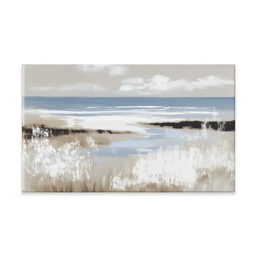 Dune Grass Above Tide Canvas Print Dune Grass Above Tide Canvas Print wall art product Chromatic Storm Studio