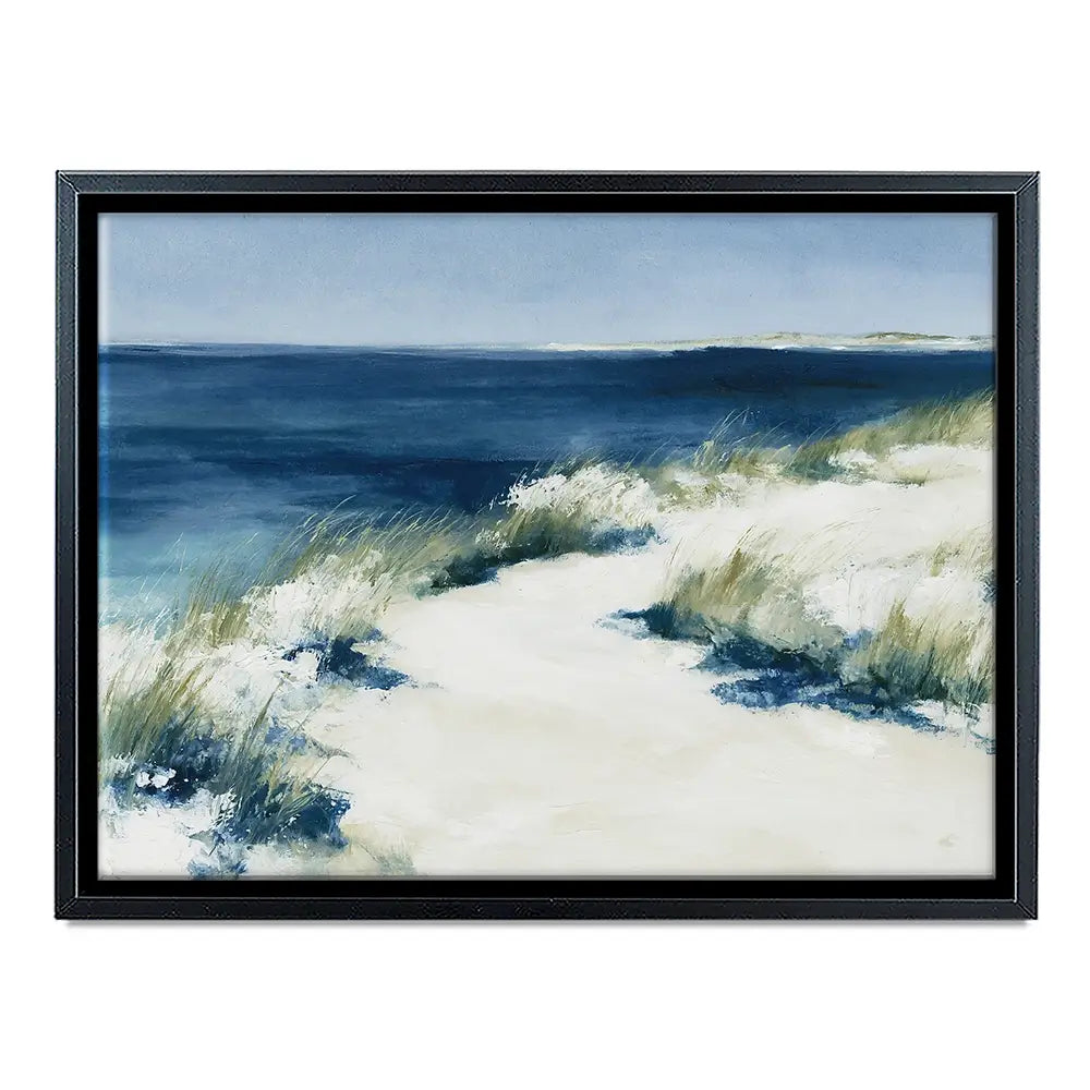 Dune Grasses At Tide Canvas Print Dune Grasses At Tide Canvas Print wall art product Chromatic Storm Studio