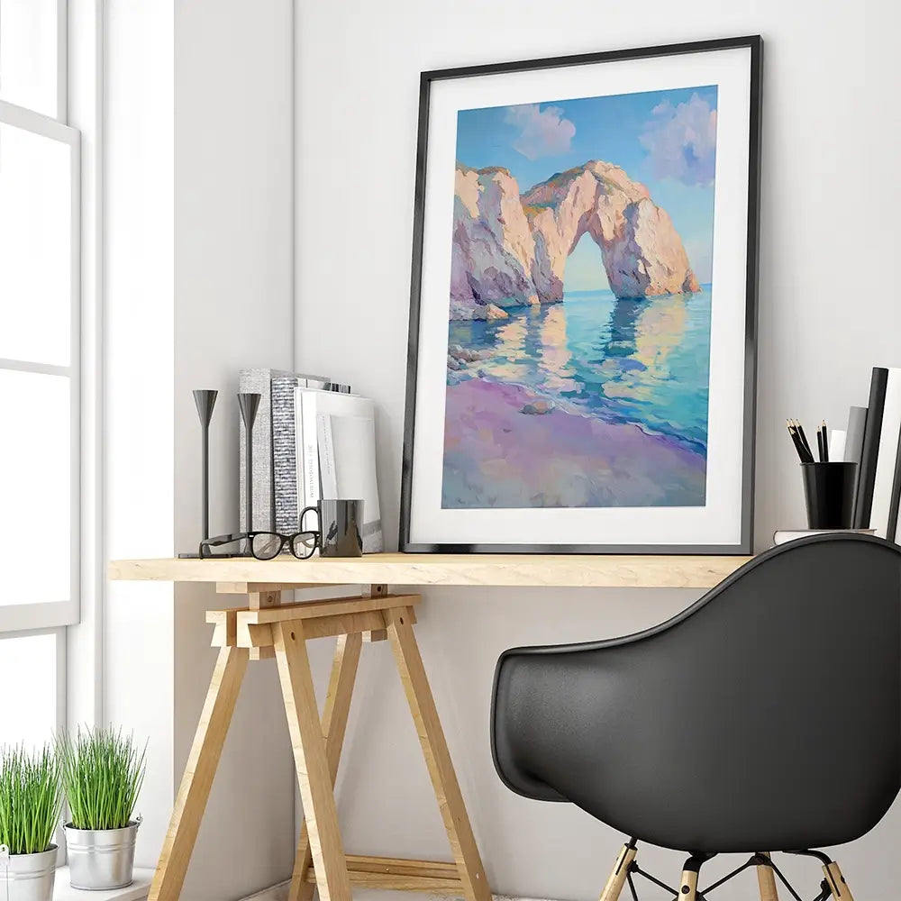 Durdle Door Framed Art Print Durdle Door Framed Art Print wall art product Tanya Ocean