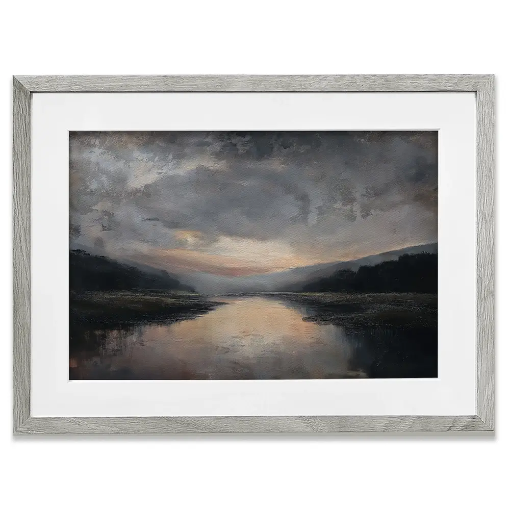 Dusk Reflection Framed Art Print Dusk Reflection Framed Art Print wall art product Svetlana Aleynikova