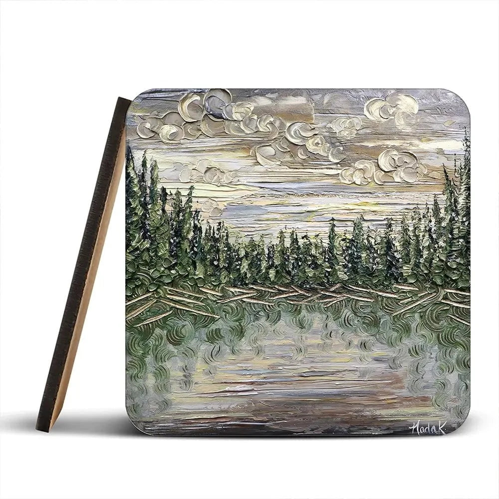 Dusk To Dawn Coaster Set Dusk To Dawn Coaster Set wall art product Nada Khatib