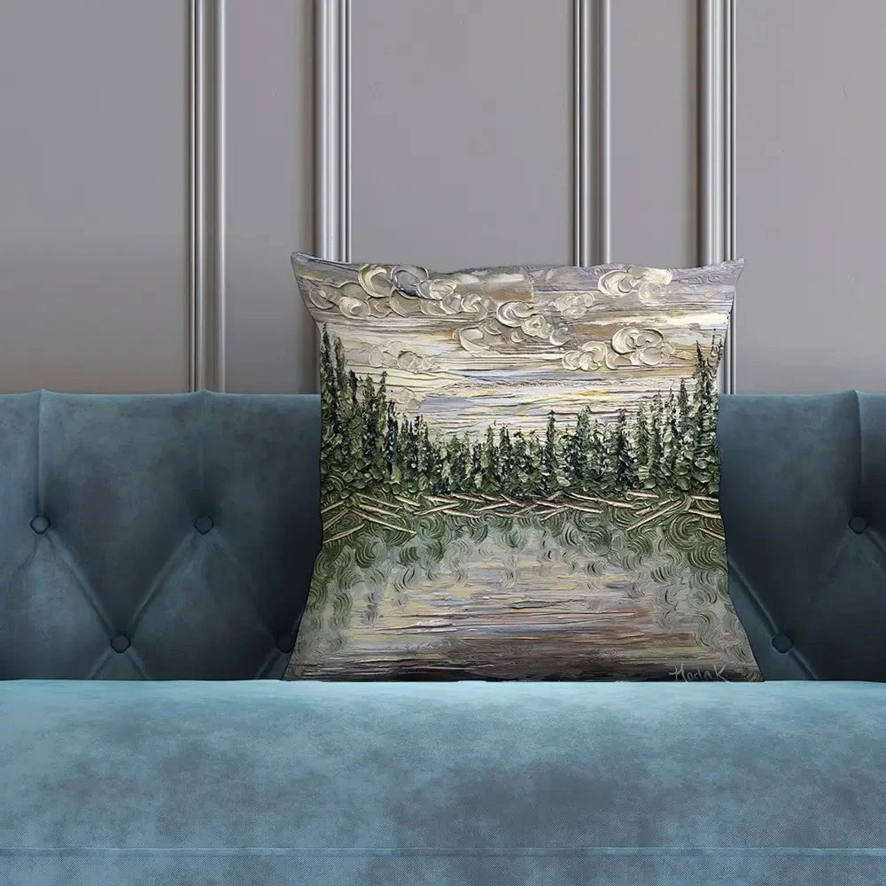 Dusk To Dawn Cushion Dusk To Dawn Cushion wall art product Nada Khatib