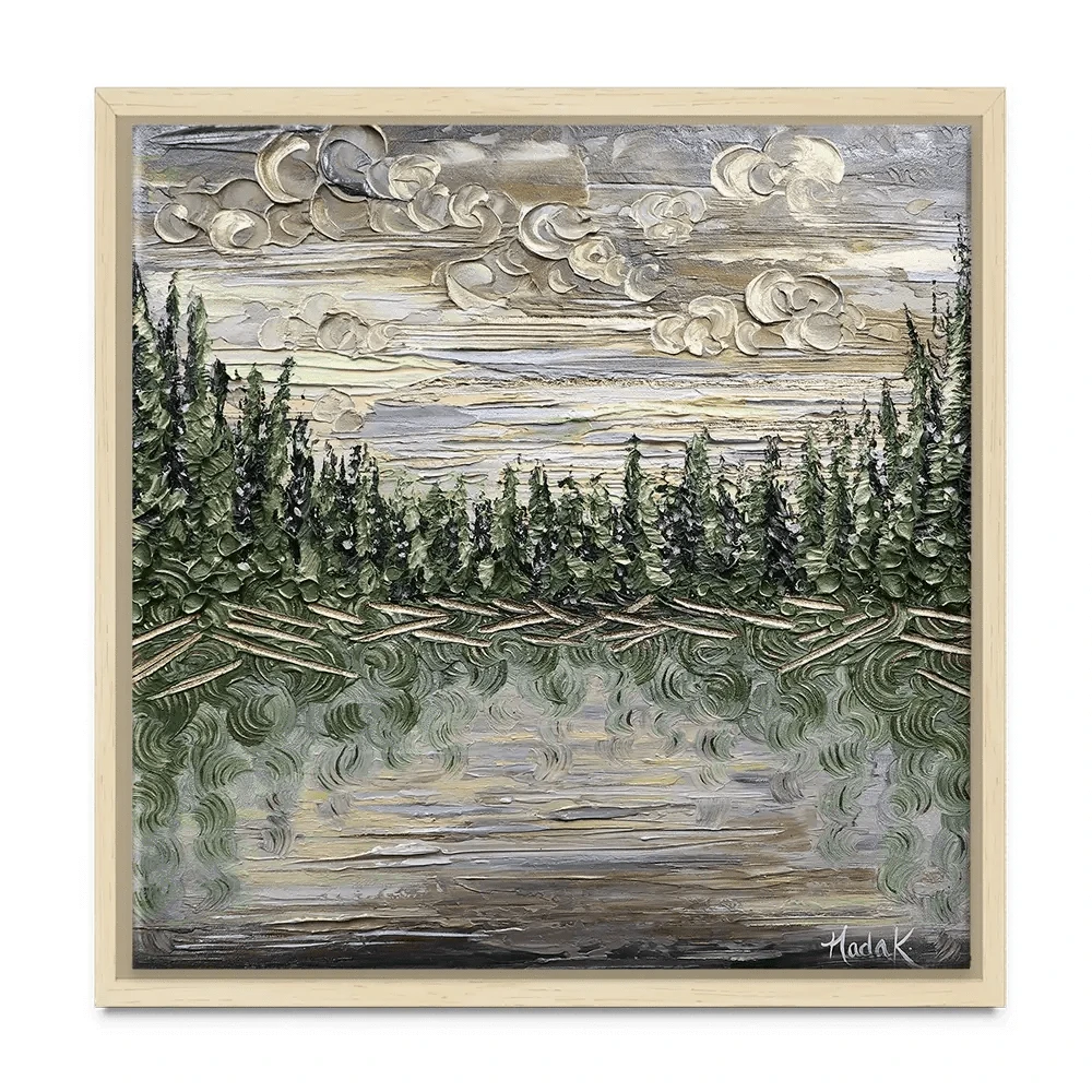 Dusk To Dawn Square Canvas Print Dusk To Dawn Square Canvas Print wall art product Art Print Shop