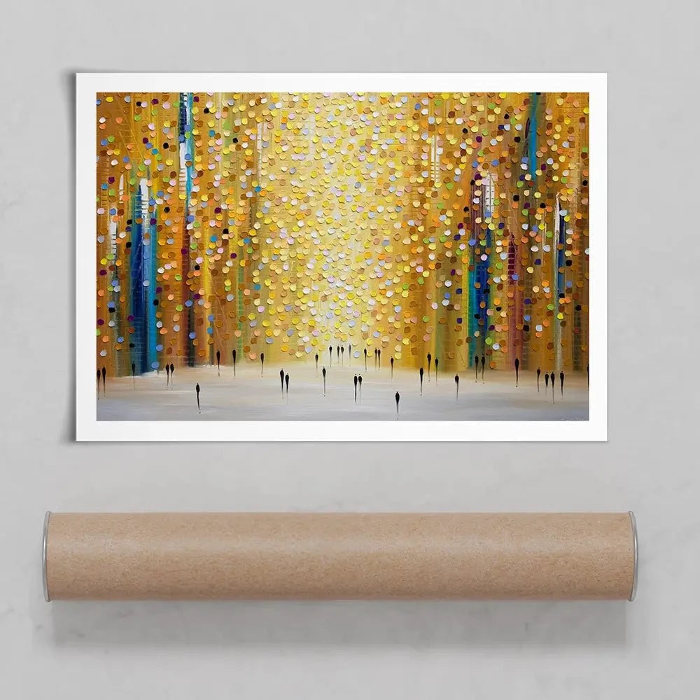 Dusks Embrace Art Print Dusks Embrace Art Print wall art product Ekaterina Ermilkina