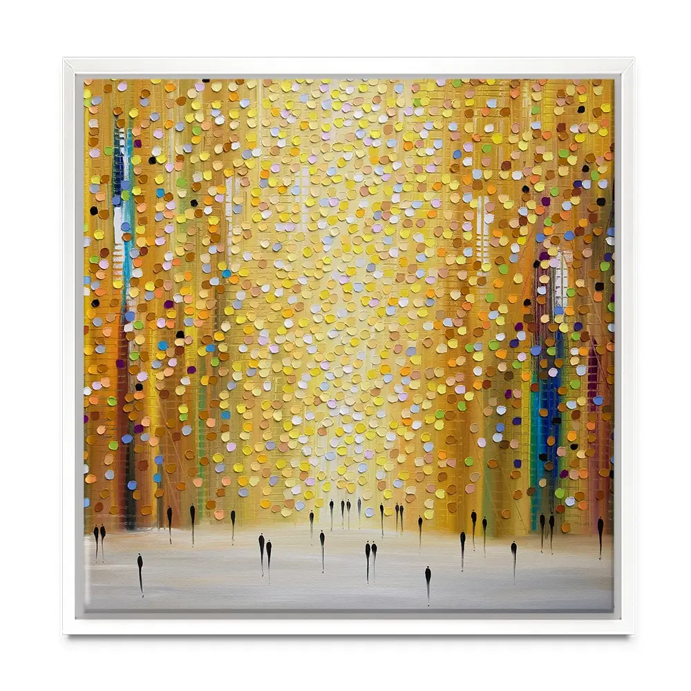 Dusks Embrace Square Canvas Print Dusks Embrace Square Canvas Print wall art product Ekaterina Ermilkina