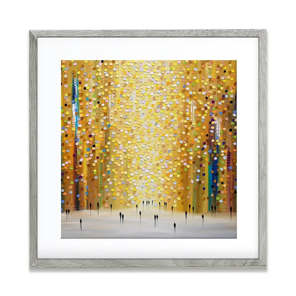 Dusks Embrace Square Framed Art Print Dusks Embrace Square Framed Art Print wall art product Ekaterina Ermilkina