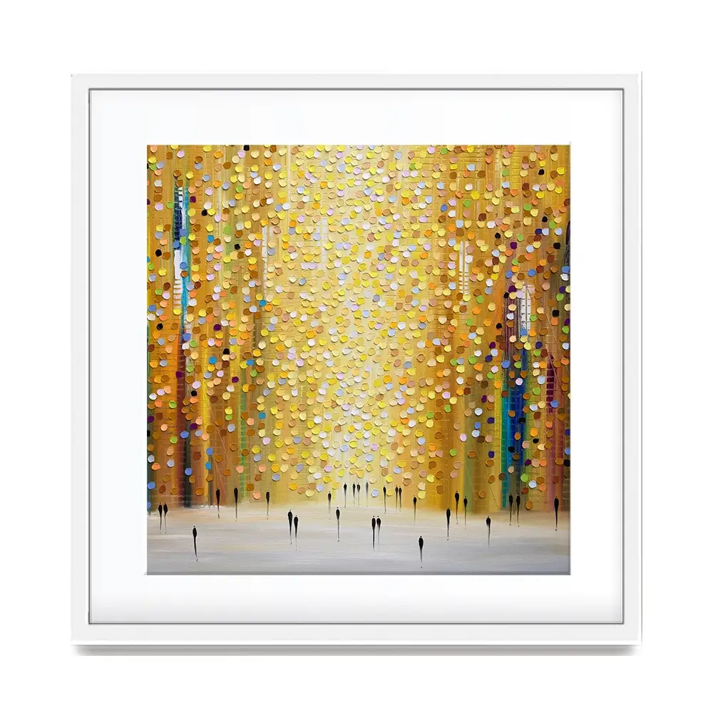 Dusks Embrace Square Framed Art Print Dusks Embrace Square Framed Art Print wall art product Ekaterina Ermilkina