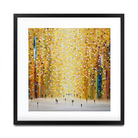 Dusks Embrace Square Framed Art Print Dusks Embrace Square Framed Art Print wall art product Ekaterina Ermilkina