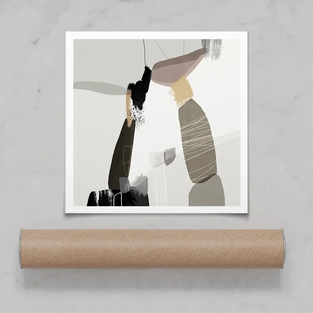 Dynamic Arrangement Square Art Print Dynamic Arrangement Square Art Print wall art product Roberto Moro