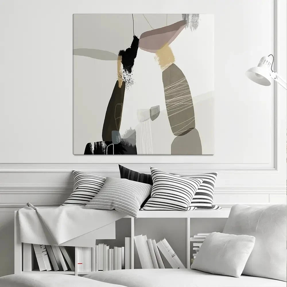 Dynamic Arrangement Square Canvas Print Dynamic Arrangement Square Canvas Print wall art product Roberto Moro
