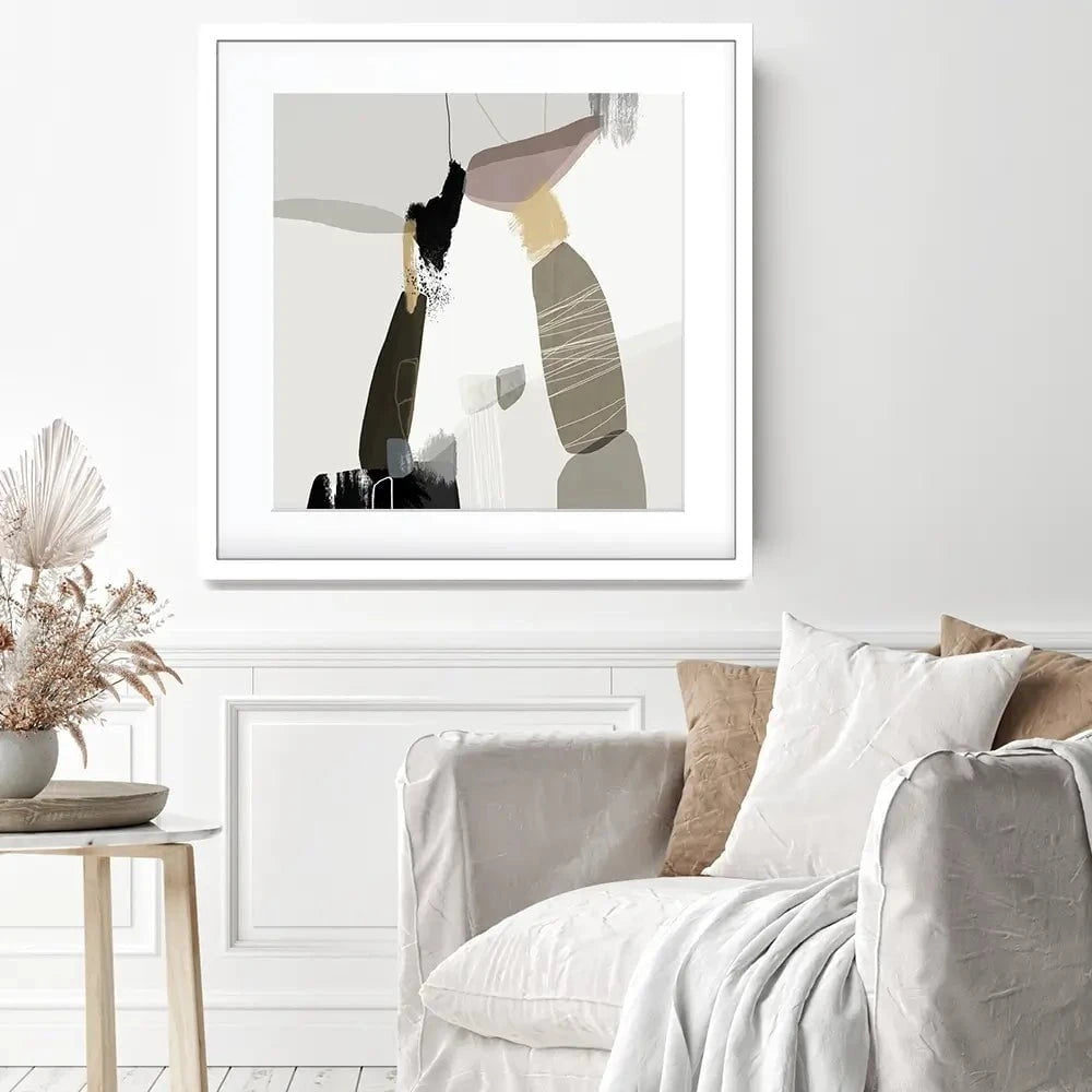 Dynamic Arrangement Square Framed Art Print Dynamic Arrangement Square Framed Art Print wall art product Roberto Moro