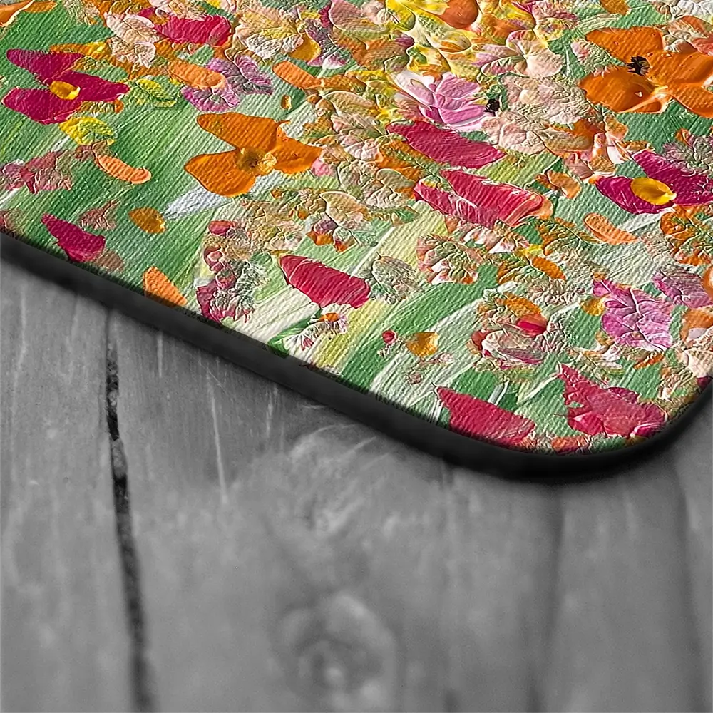 Early Autumn Flowers Coaster Set Early Autumn Flowers Coaster Set wall art product Charlotte Anna Reed