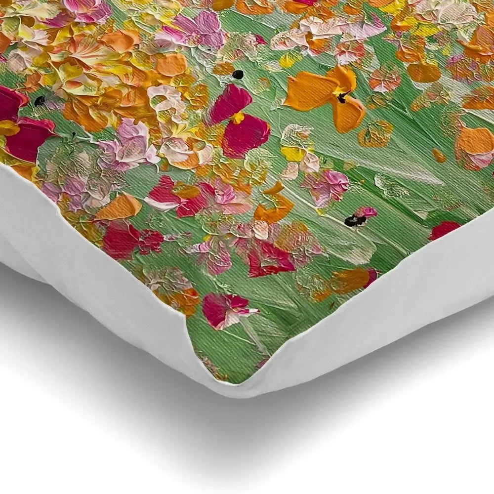 Early Autumn Flowers Cushion Early Autumn Flowers Cushion wall art product Charlotte Anna Reed