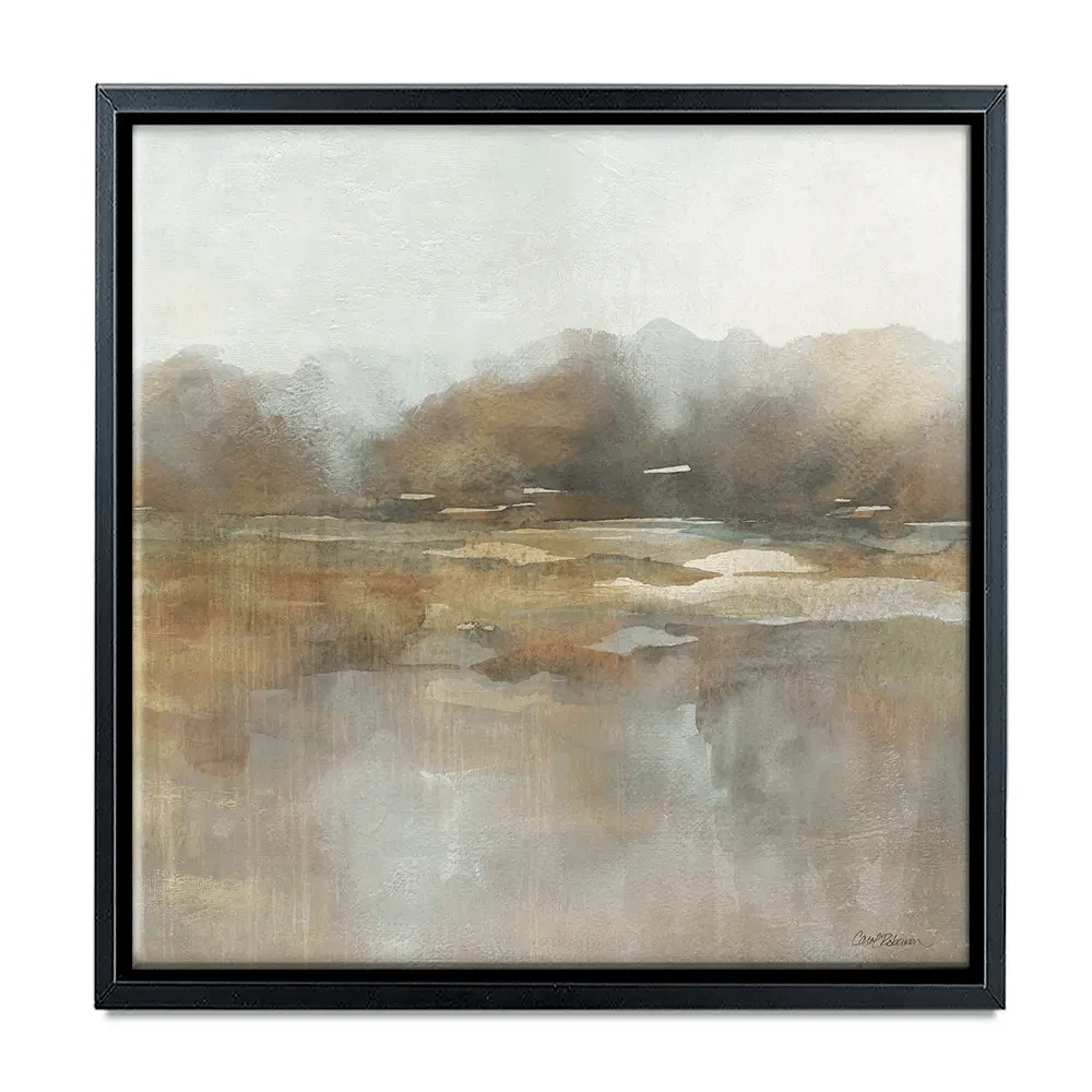 Early Fall Reflections Square Canvas Print Early Fall Reflections Square Canvas Print wall art product Carol Robinson