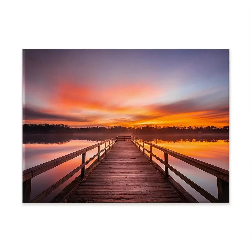 Early Morning Sunrise Canvas Print