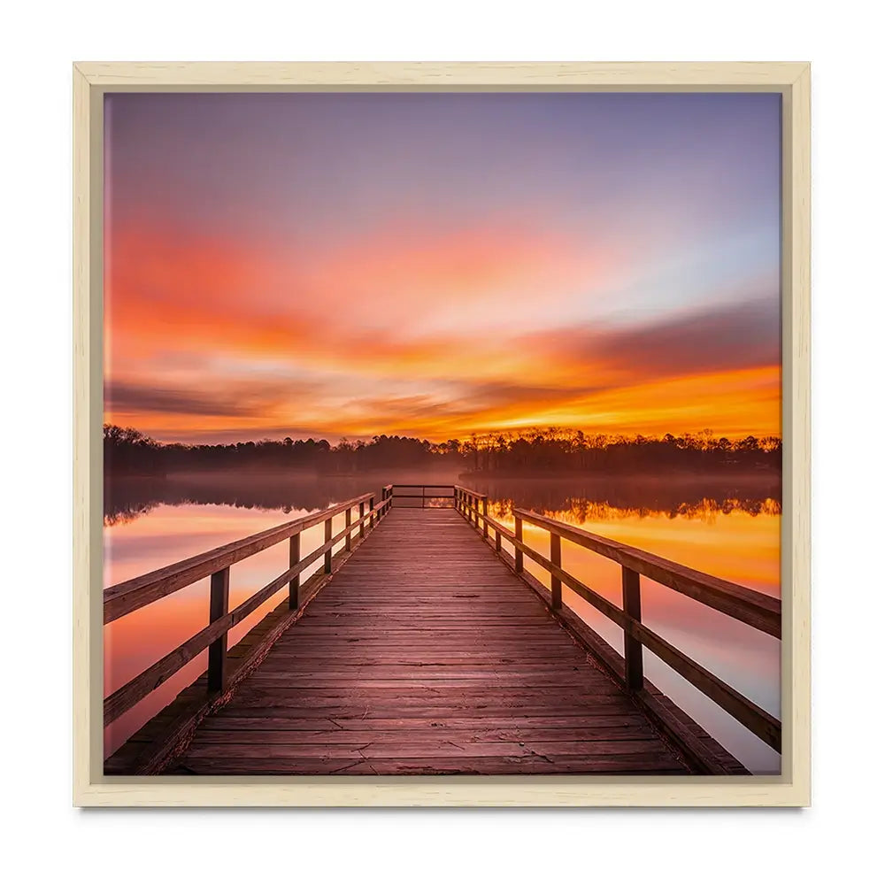 Early Morning Sunrise Oversized Canvas Print Early Morning Sunrise Oversized Canvas Print wall art product traveler jordan / Shutterstock