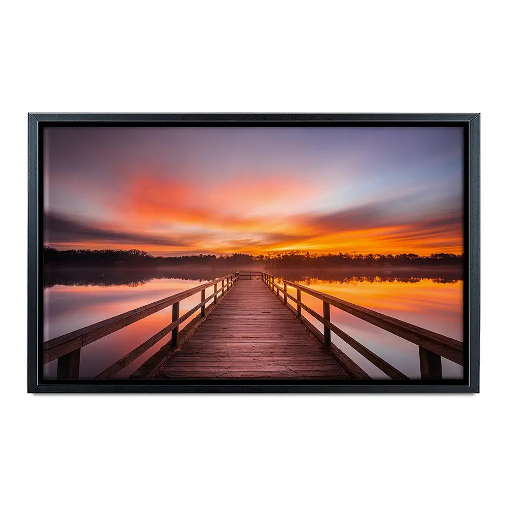 Early Morning Sunrise Oversized Canvas Print Early Morning Sunrise Oversized Canvas Print wall art product traveler jordan / Shutterstock
