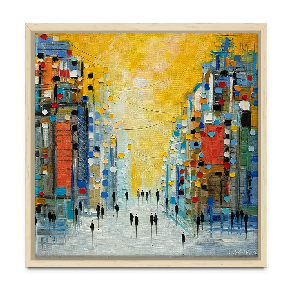 Early Sunset Canvas Print Early Sunset Canvas Print wall art product Ekaterina Ermilkina