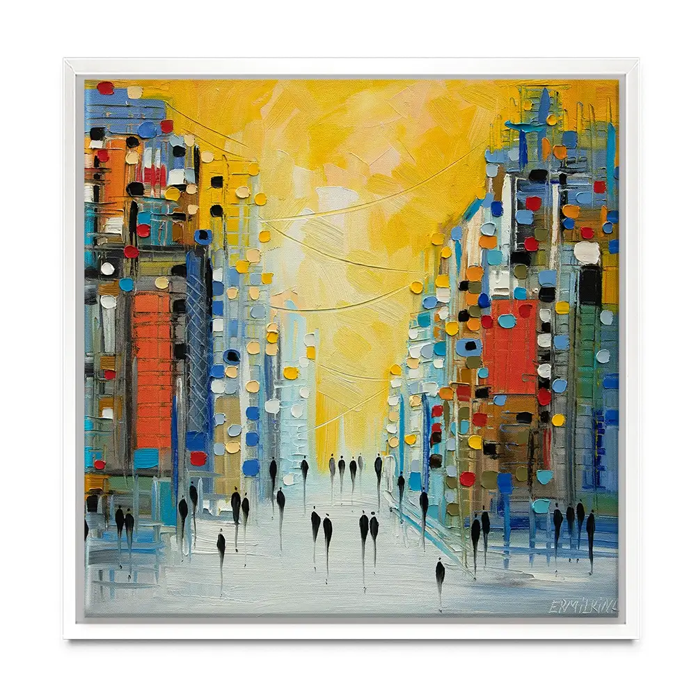 Early Sunset Canvas Print Early Sunset Canvas Print wall art product Ekaterina Ermilkina