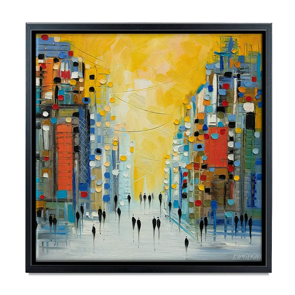 Early Sunset Canvas Print Early Sunset Canvas Print wall art product Ekaterina Ermilkina