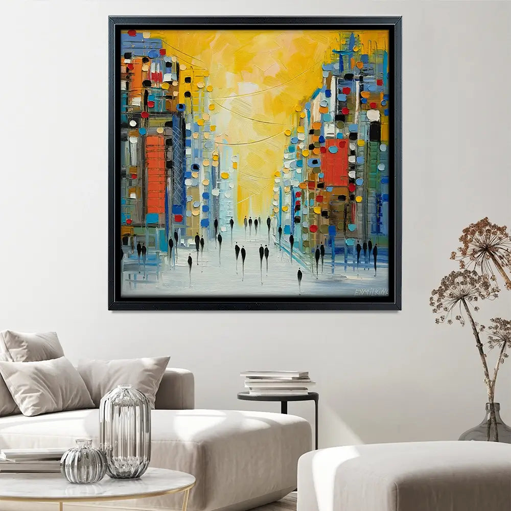 Early Sunset Canvas Print Early Sunset Canvas Print wall art product Ekaterina Ermilkina