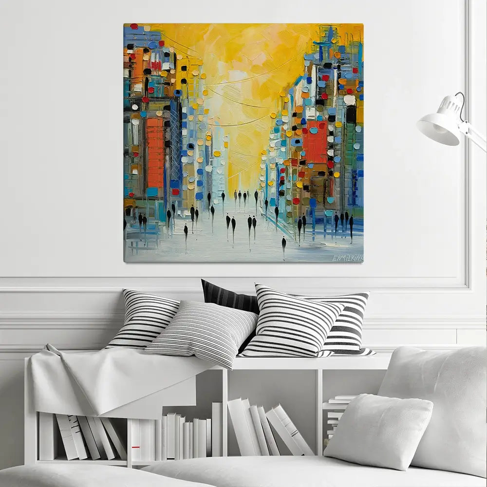 Early Sunset Canvas Print Early Sunset Canvas Print wall art product Ekaterina Ermilkina