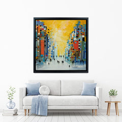 Early Sunset Canvas Print wall art product Ekaterina Ermilkina / Independent