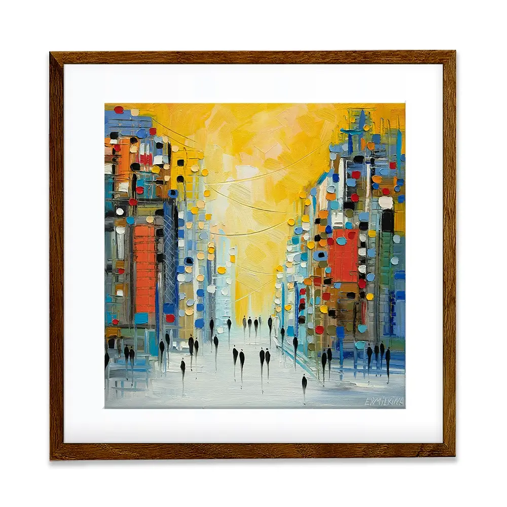 Early Sunset Framed Art Print Early Sunset Framed Art Print wall art product Ekaterina Ermilkina