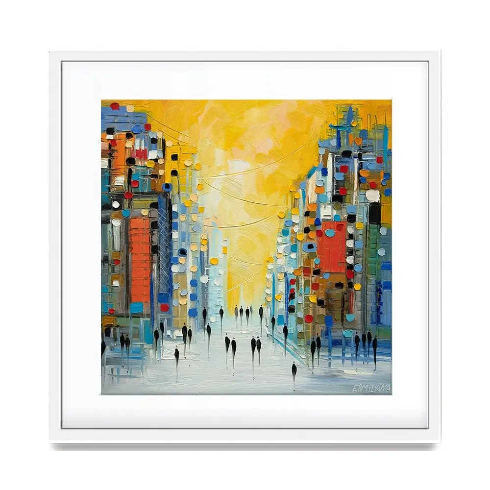 Early Sunset Framed Art Print Early Sunset Framed Art Print wall art product Ekaterina Ermilkina