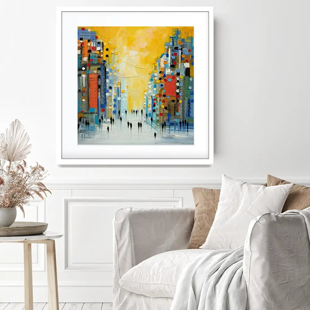 Early Sunset Framed Art Print Early Sunset Framed Art Print wall art product Ekaterina Ermilkina