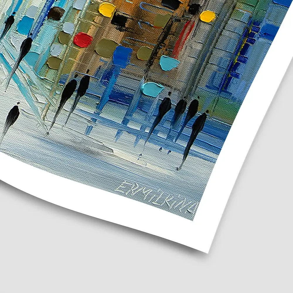 Early Sunset Square Art Print Early Sunset Square Art Print wall art product Ekaterina Ermilkina