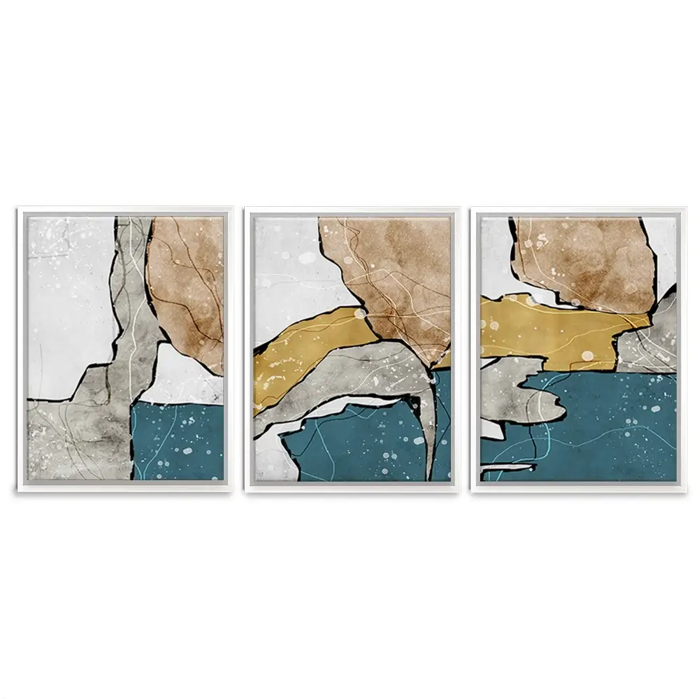 Earth Journey Trio Canvas Print Earth Journey Trio Canvas Print wall art product Art Print Shop
