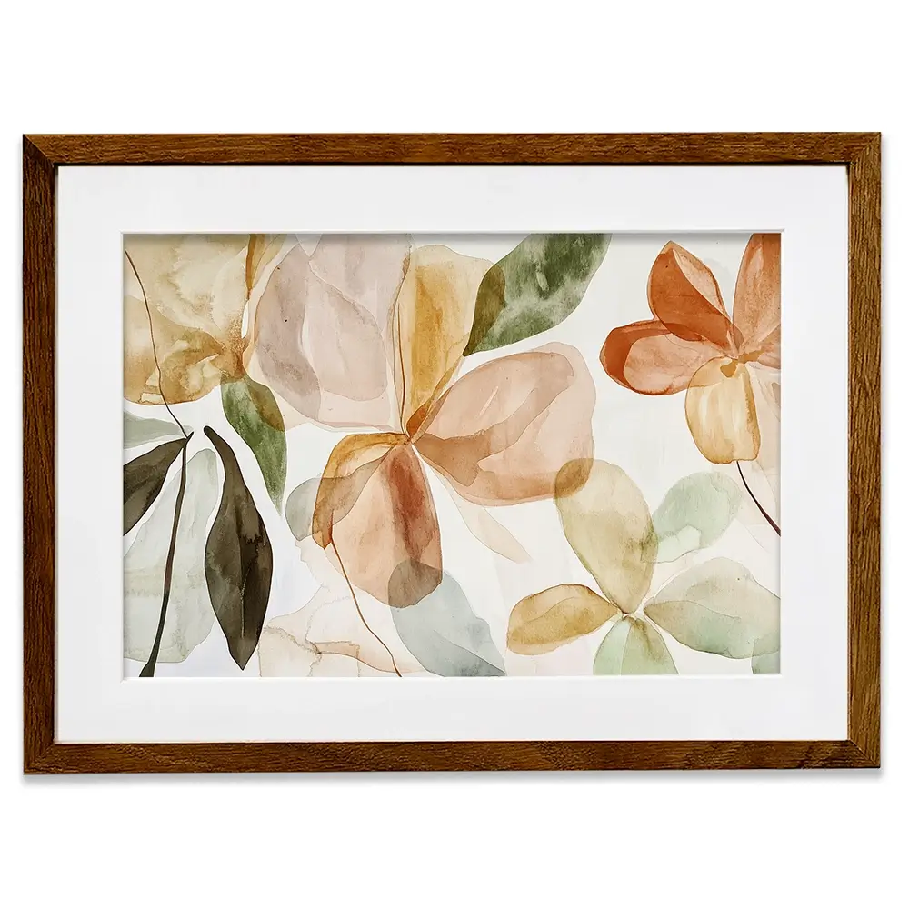 Earthy Blooms 5 Framed Art Print Earthy Blooms 5 Framed Art Print wall art product Treechild