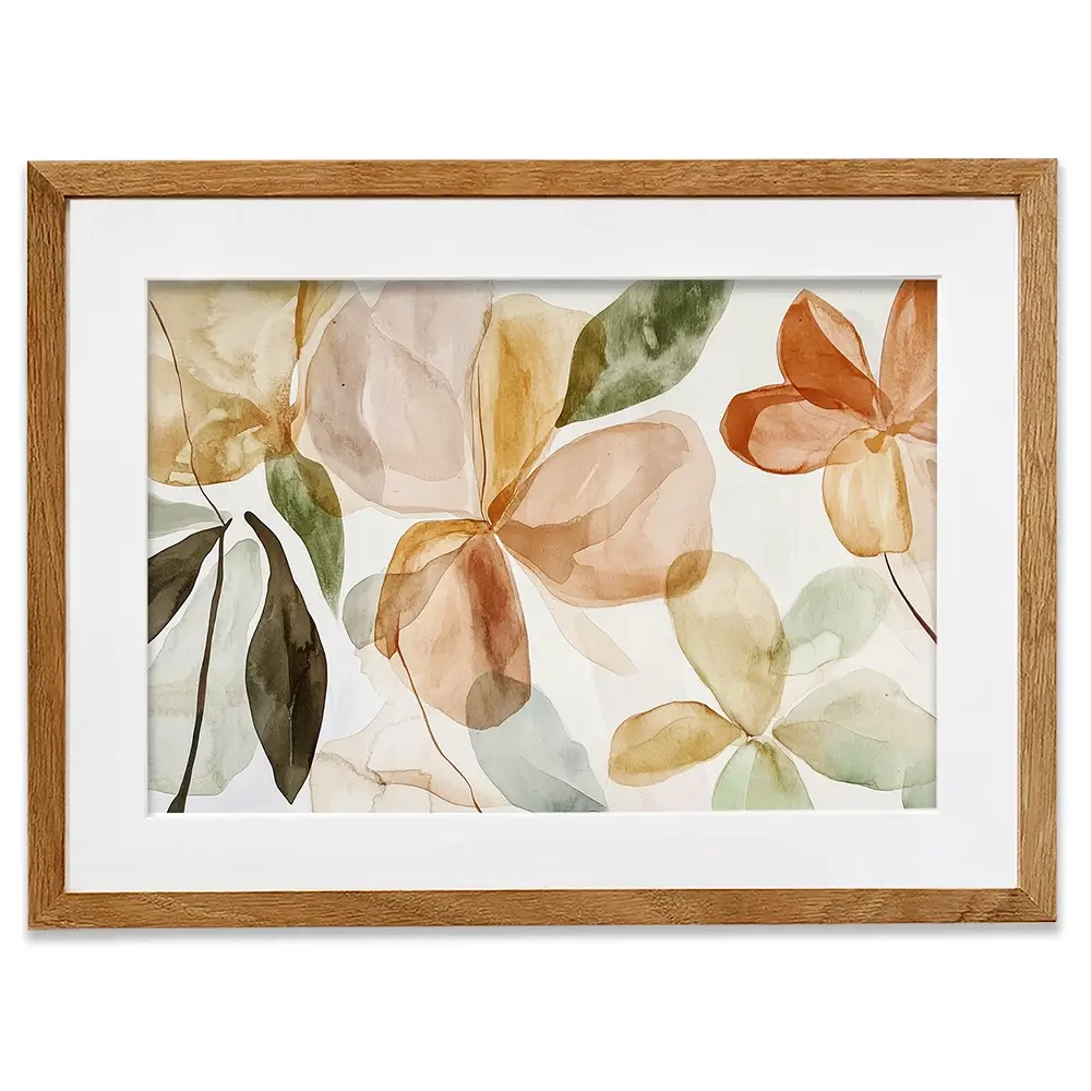Earthy Blooms 5 Framed Art Print Earthy Blooms 5 Framed Art Print wall art product Treechild
