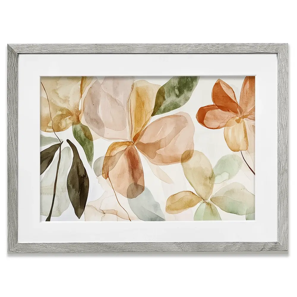 Earthy Blooms 5 Framed Art Print Earthy Blooms 5 Framed Art Print wall art product Treechild