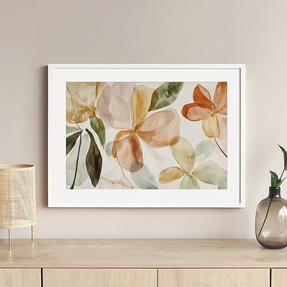 Earthy Blooms 5 Framed Art Print Earthy Blooms 5 Framed Art Print wall art product Treechild