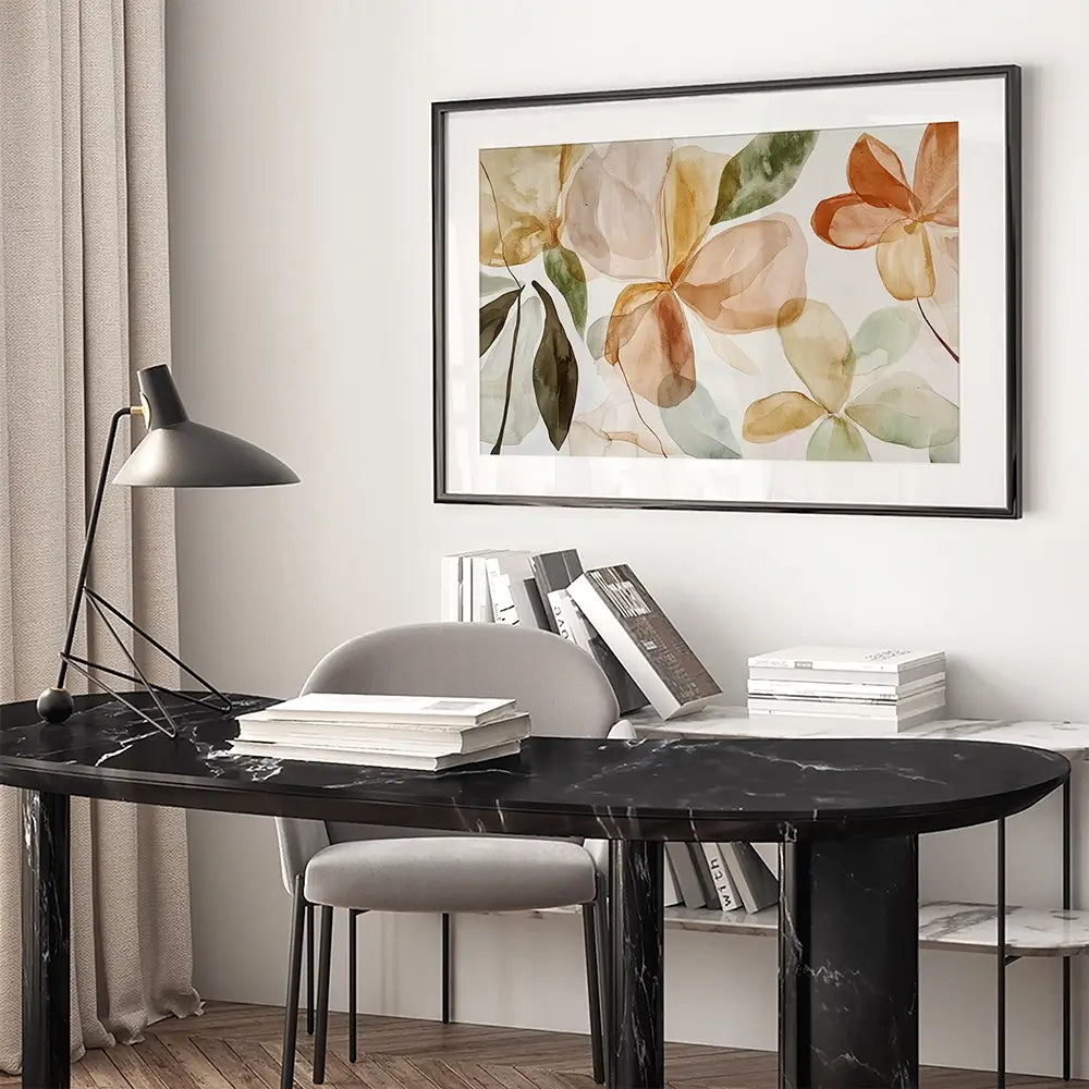 Earthy Blooms 5 Framed Art Print Earthy Blooms 5 Framed Art Print wall art product Treechild