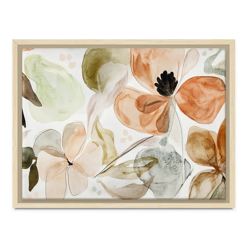 Earthy Blooms 6 Canvas Print Earthy Blooms 6 Canvas Print wall art product Treechild