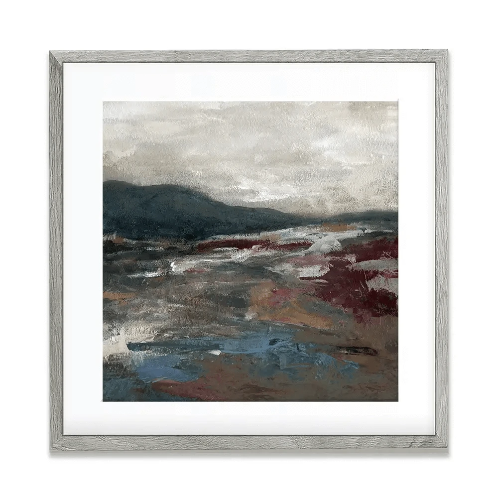 Ebony Dusk Square Framed Art Print Ebony Dusk Square Framed Art Print wall art product Carol Robinson