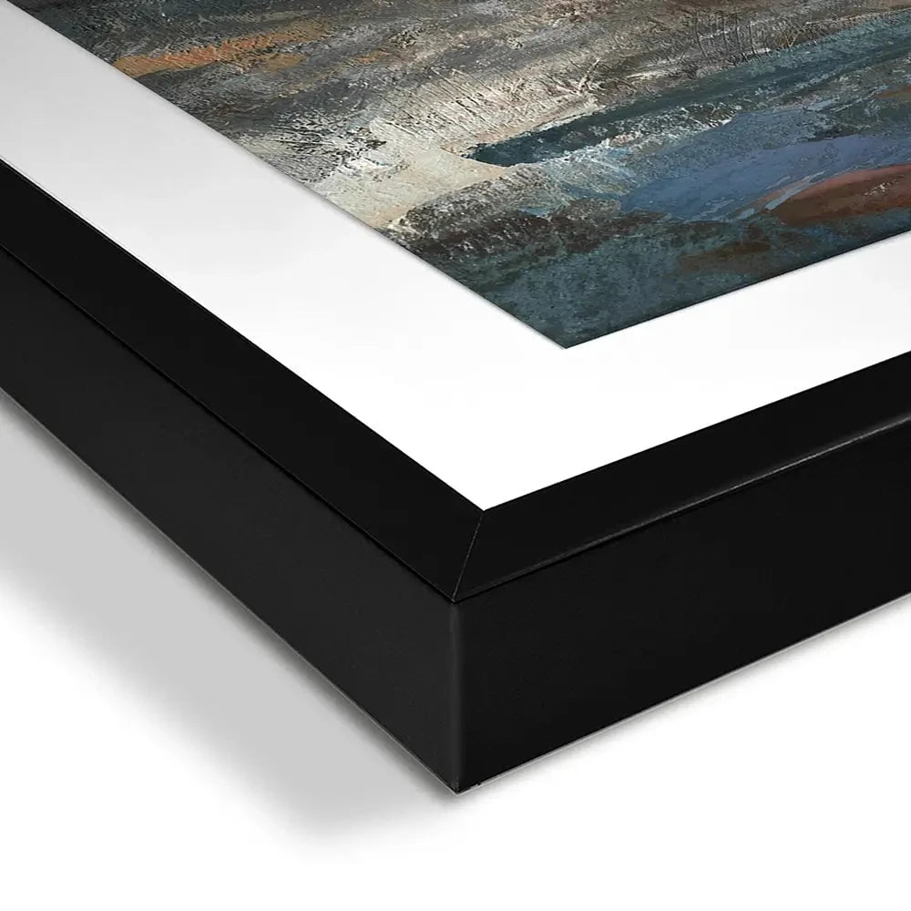 Ebony Dusk Square Framed Art Print Ebony Dusk Square Framed Art Print wall art product Carol Robinson